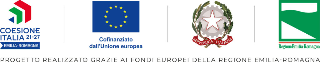 Progetto realizzato grazie ai fondi europei della Regione Emilia-Romagna - Bando Coesione Italia 21-27
